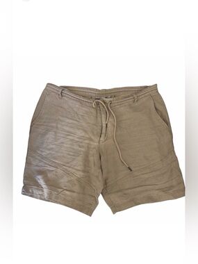 Calvin‎ Klein Jeans Men's Tan Flat Front Shorts
